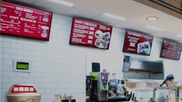 Restaurant Digital Signage