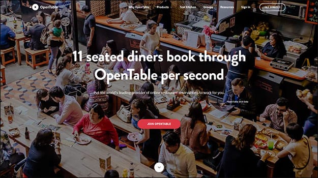 Learn more about OpenTable's waitlist app.