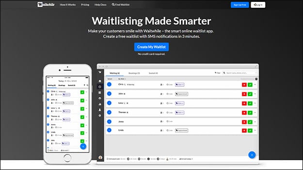 Learn more about Waitwhile's waitlist app.